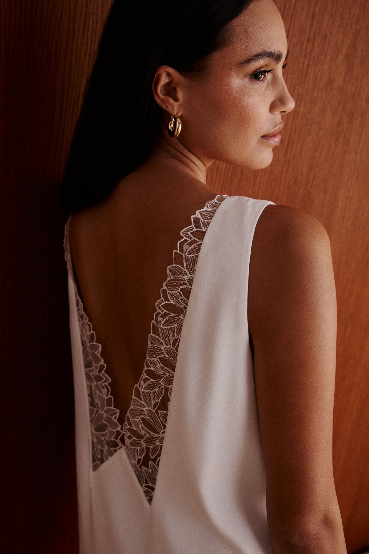 robe adele detail dentelle dos nu